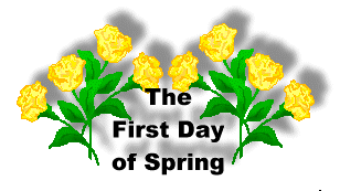 first day of spring 2022 clip art